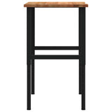 Banco Lavoro Marrone Chiaro 100x60x(71,5-98) cm Legno di Rovere