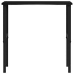 Banco Lavoro Marrone Scuro 100x60x(71,5-98) cm Legno di Rovere