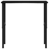 Banco Lavoro Marrone Scuro 100x60x(71,5-98) cm Legno di Rovere
