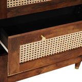 Set di Credenze 2 pcs Marrone 60 x 33,5 x 75 cm