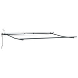 Tenda da Sole Retrattile Automatica con LED Bordò 500x300 cm