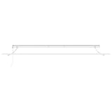 Tenda da Sole Retrattile Automatica Marrone 500x300 cm