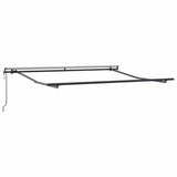 Tenda Sole Retrattile Automatica Antracite e Bianco 300x250 cm