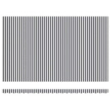 Tenda Retrattile Manuale con LED Antracite/ Bianco 500x300 cm