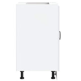 Mobile base lavello Kalmar Bianco 60x46x81,5 cm in Truciolato