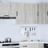 Pensile da cucina Kalmar Grigio Sonoma in Legno truciolato
