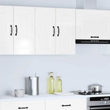 Base da Cucina Kalmar Bianco Lucido in Legno truciolato