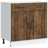 Base da Cucina Lucca Rovere Fumo in Legno truciolato