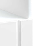 Armadio Forno Lucca Bianco Lucido in Legno truciolato