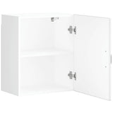 Pensili da cucina 2 pz Lucca in Legno truciolato Bianco