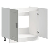Mobile base lavello Porto Bianco Lucido 80x46x81,5cm Truciolato