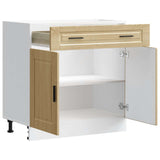 Base da Cucina Porto Rovere Sonoma in Legno truciolato