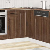 Base ad Angolo Cucina Porto Rovere Marrone in Legno truciolato