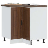 Base ad Angolo Cucina Porto Rovere Marrone in Legno truciolato