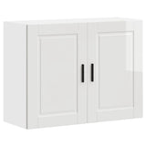 Pensile da Cucina Porto Bianco Lucido in Legno truciolato