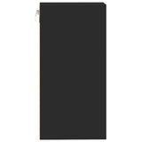 Mobile Pensile Riga Nero 30x29,5x60 cm in Legno truciolato