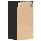 Mobile Pensile Riga Nero 30x29,5x60 cm in Legno truciolato