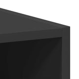 Mobile Pensile Riga Nero 30x29,5x60 cm in Legno truciolato