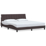 Giroletto senza Materasso Hanko Marrone Scuro 180x200 cm Tessuto