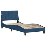 Giroletto senza Materasso Hanko Blu 90x190 cm in Tessuto