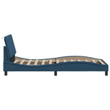Giroletto senza Materasso Hanko Blu 90x190 cm in Tessuto