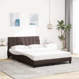 Giroletto senza Materasso Hanko Marrone Scuro 120x200 cm Tessuto