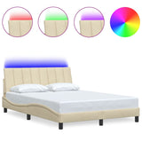 Giroletto senza Materasso Hanko Crema 120x200 cm Tessuto