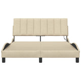 Giroletto senza Materasso Hanko Crema 120x200 cm Tessuto