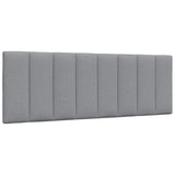 Letto con Materasso Hanko Grigio Chiaro 120x200cm Tessuto
