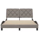Giroletto senza Materasso Tortora 120x200 cm Tessuto