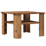 Tavolino da Salotto Legno Vecchio 60x60x42 cm Legno truciolato