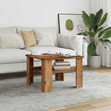Tavolino da Salotto Legno Vecchio 60x60x42 cm Legno truciolato