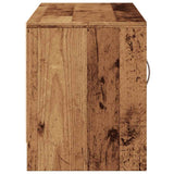 Mobile Porta TV Legno Antico 102x30x37,5 cm Legno truciolato