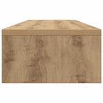 Supporto Monitor Rovere Artigianale 100x24x13 cm truciolato