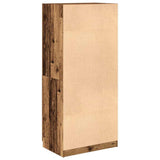 Armadio Legno Antico 80x52x180 cm in Truciolato