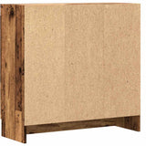 Libreria Legno Antico 82,5x30,5x80 cm in Truciolato