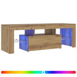 Mobile Porta TV con LED Artigianale 200x25x44 cm truciolato