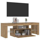 Mobile Porta TV con LED Artigianale 200x25x44 cm truciolato