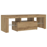 Mobile Porta TV con LED Artigianale 200x25x44 cm truciolato