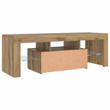 Mobile Porta TV con LED Artigianale 200x25x44 cm truciolato