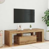 Mobile Porta TV con LED Artigianale 200x25x44 cm truciolato