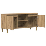 Mobile TV Rovere Artigianale 102x35x50 cm in Legno truciolato