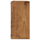 Mensole Parete a Cubo 6 pz Legno Vecchio 30x15x30 cm Truciolato