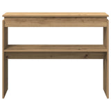 Tavolo Consolle Rovere Artigianale 102x30x80 cm in Truciolato
