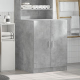 Mobile per Lavatrice Grigio Cemento 70,5x71,5x91,5 cm