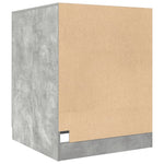 Mobile per Lavatrice Grigio Cemento 70,5x71,5x91,5 cm