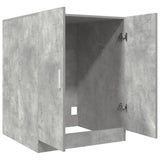 Mobile per Lavatrice Grigio Cemento 70,5x71,5x91,5 cm