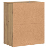 Scarpiera Rovere Artigianale 60x35x70 cm in Legno truciolato
