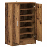 Scarpiera Legno Antico 60x35x92 cm in Legno truciolato