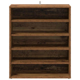 Scarpiera Legno Vecchio 60x35x70 cm in Legno truciolato